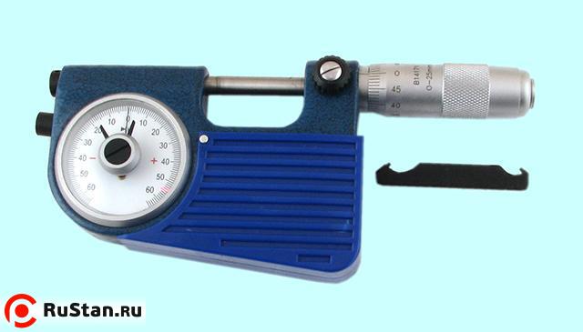 Микрометр Рычажный МР   0-25 мм (0,001) тв.сплав "CNIC" (Шан 406-505L) фото №1
