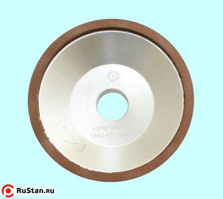 Круг алмазный 12А2-45град.(чашечный конический) 100х 5х3х32х20 SSD-2(АС4) 125/100, 100% В2-01 23,4 карат "TLX" фото №1 Круг алмазный 12А2-45град.(чашечный конический) 100х 5х3х32х20 SSD-2(АС4) 125/100, 100% В2-01 23,4 карат "TLX" фото №1