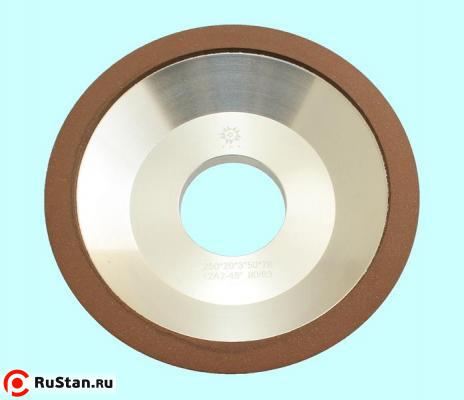 Круг алмазный 12А2-45град.(чашечный конический) 250х20х3х50х76 SSD-2(АС4) 80/63 100% В2-01 191,0 карат "TLX" фото №1 Круг алмазный 12А2-45град.(чашечный конический) 250х20х3х50х76 SSD-2(АС4) 80/63 100% В2-01 191,0 карат "TLX" фото №1