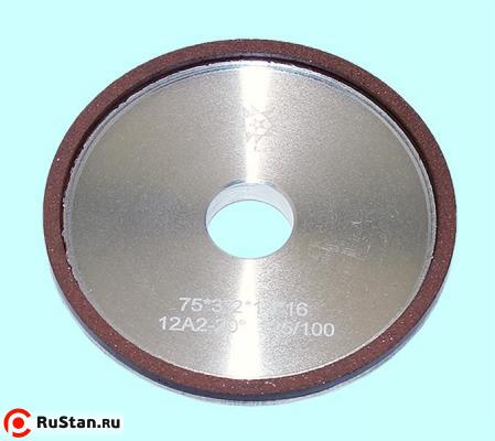 Круг алмазный 12А2-20град.(тарельчатый) 75х3х2х16 SSD-2(АС4) 125/100 100% В2-01 6,0кар. "TLX" фото №1 Круг алмазный 12А2-20град.(тарельчатый) 75х3х2х16 SSD-2(АС4) 125/100 100% В2-01 6,0кар. "TLX" фото №1