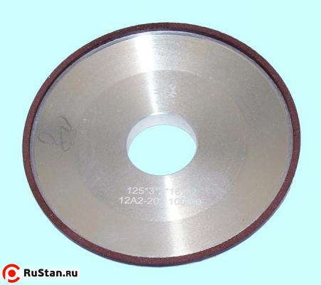 Круг алмазный 12А2-20град.(тарельчатый) 125х 3х2х32 SSD-2(АС4) 100/80 100% В2-01 10,1кар. "TLX" фото №1 Круг алмазный 12А2-20град.(тарельчатый) 125х 3х2х32 SSD-2(АС4) 100/80 100% В2-01 10,1кар. "TLX" фото №1