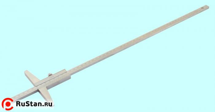 Штангенглубиномер 0- 500мм ШГ-500, цена деления 0.02, моноблок "TLX" (210-150C) фото №1