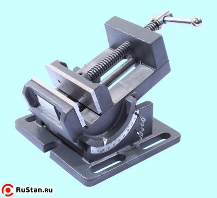 Тиски Станочные синусные 100мм неповоротные для сверлильных станков ход 105мм QКD100 "TLX" фото №1 Тиски Станочные синусные 100мм неповоротные для сверлильных станков ход 105мм QКD100 "TLX" фото №1