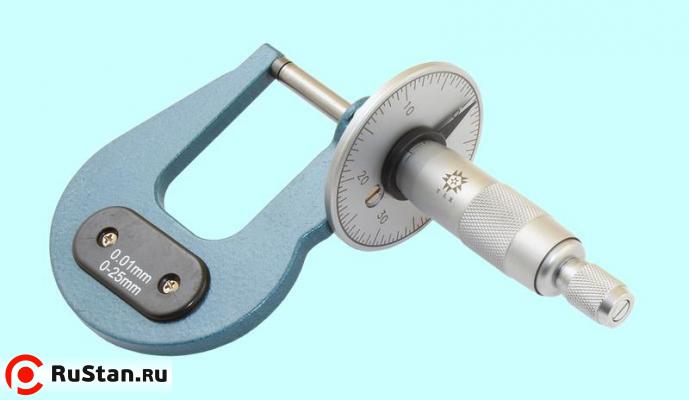 Микрометр Листовой МЛ-25   0-25 мм (0,01) тип А, Н- 50мм "TLX" фото №1