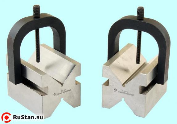 Призмы поверочные и разметочные  75х 55 х55мм тип П1-2 кл.точн.1 (комплект из 2-х шт) "TLX" фото №1