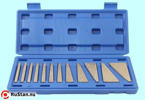 Набор мер плоского угла (12 мер от 1/4° до 30°), ±20" "TLX"  фото №1