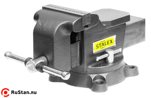 Тиски слесарные STALEX Горилла 100 х 75 мм фото №1