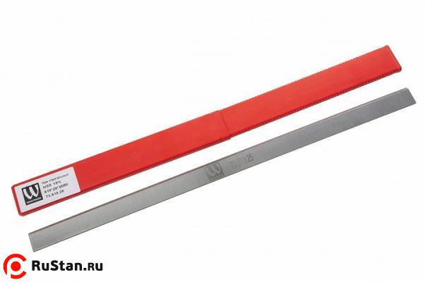 Нож строгальный HSS 18% 510X25X3мм (1 шт.) для JWP-208-3, 209 фото №1