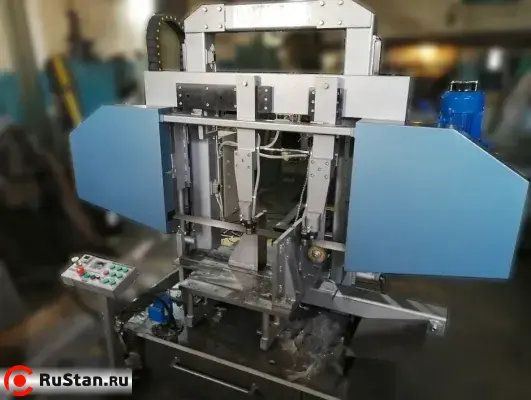 Колонный ленточнопильный станок по металлу SL550 фото №1