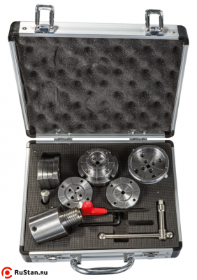 CK-2.75Z/S1 70 мм 4-х кулачковый токарный патрон по дереву в наборе фото №3 CK-2.75Z/S1 70 мм 4-х кулачковый токарный патрон по дереву в наборе фото №3