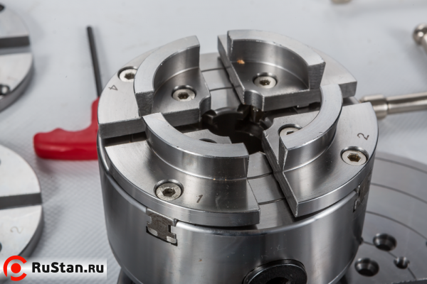CK-4.5Z/S1 114 мм 4-х кулачковый токарный патрон по дереву в наборе фото №6 CK-4.5Z/S1 114 мм 4-х кулачковый токарный патрон по дереву в наборе фото №6