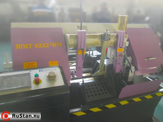 Ленточнопильный станок ЛПСГ 4232 с ЧПУ фото №5 ЛПСГ 4232 с ЧПУ фото №5