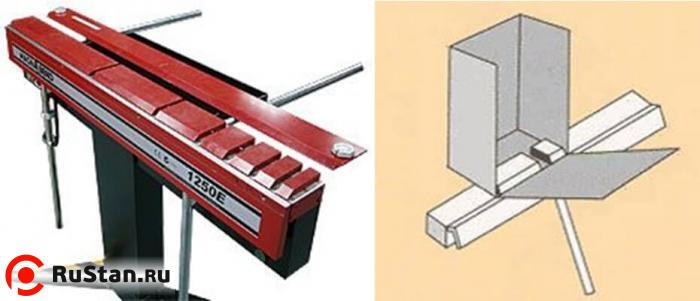 В комплекте со станком идет цельная балка для продольных гибов и прижимная балка разбитая на сегменты разного размера фото №11 METAL MASTER MAGNABEND MB 3200E фото №11