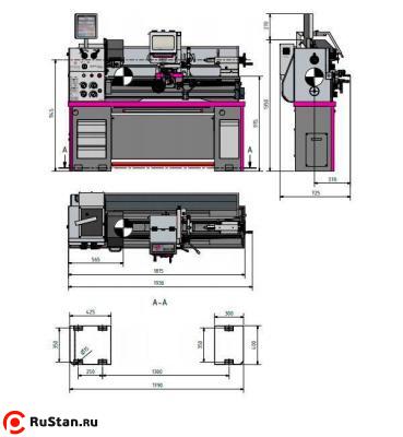 Точный токарно-винторезный станок OPTIturn TH 3610D фото №3 OPTIturn TH 3610D фото №3