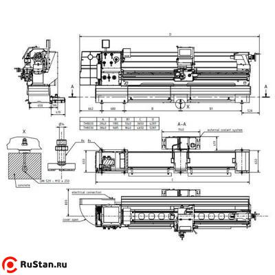 Токарно-винторезный станок OPTIturn TH 8020D фото №4 OPTIturn TH 8020D фото №4