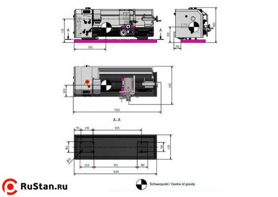 Настольный токарный станок OPTIturn TU 3008G фото №3 OPTIturn TU 3008G фото №3