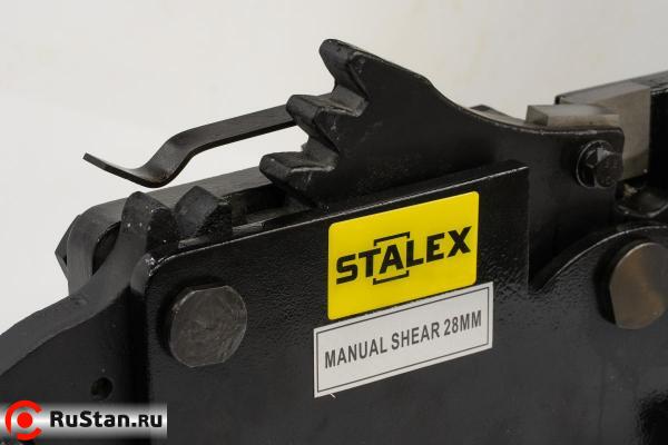 Станок для резки арматуры ручной Stalex MS-28 фото №7 MS-28 фото №7