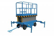 Подъемник ножничный передвижной 500 кг 8 
м TOR SJY-0,5-8AC (от сети) (Y)