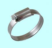 Хомут червячный  CNIC 100-120/12.7мм W4 нержавеющая сталь, усиленный BS5315 (67-2D100120)