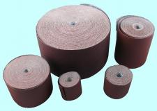 Шлифшкурка Бобина № 16Н (P80) 14А на тканевой основе, водостойкая (бобина 0,075х 3метра) 