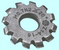 Фреза m 4,5 №5 85х27х14,5 9ХС 20 град ,Z=11