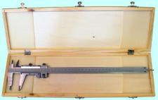 Штангенциркуль 0 - 300 ШЦ-I (0,02) с устройством точной установки рамки, с глубиномером 