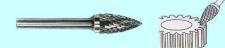 Борфреза тв.спл. гипербол.с точеч.торц.  d10х20х6х65 Х-образн.насечка  (G10 20Х06) 