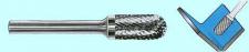 Борфреза тв.спл. сфероцилиндр. d 5х13х3х40 R2.5 Х-образн.насечка (C05 13Х03) 