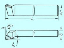 Резец Подрезной отогнутый 40х32х250 Т5К10