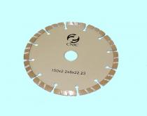 Диск отрезной алмазный Для сухой резки 230х2,6х 8х22,23мм сегментный 
