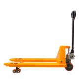 Тележка гидравлическая 2500 кг 1150 мм TOR RHP(J) 
уценённая (полиуретановые колеса)