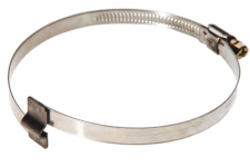 Хомут червячный с мостиком Ø=090-110 мм