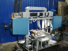 Колонный ленточнопильный станок по металлу SL350